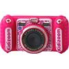 VTECH ELECTRONICS EUROPE BV Fotocamera Kidizoom Duo Rosa, Doppia Lente, 5,0 MP Frontali, 2,0 MP Posteriori, 75 Filtri, Display 2,4", Antiurto