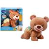 VTECH ELECTRONICS EUROPE BV Baby Teddy Canta e Gattona, Orsacchiotto Interattivo per Neonati, Pulsanti Interattivi, Melodie e Canzoni