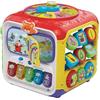 VTECH ELECTRONICS EUROPE BV Baby Super Cubo delle Scoperte, Cubo Interattivo con Libro, Pianoforte e Attività Sensoriali