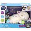 VTECH ELECTRONICS EUROPE BV Baby Luce Ninna Nanna Parlante, Giocattolo 3 in 1 con Luce e Proiettore, Melodie e Peluche Morbido