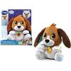VTECH ELECTRONICS EUROPE BV Baby Fido Parla e Gioca, Cagnolino Peluche Interattivo, Apprendimento Divertente, Ripete e Movimento, 3 Livelli di Sviluppo