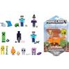 MATTEL ITALY SRL MINECRAFT GTP08 PERSONAGGIO 8CM ASSORT