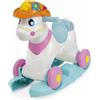 ARTSANA SPA Chicco Cavallo a Dondolo Miss Baby Rodeo, Cavallo Cavalcabile Bambina, Gioco Educativo e Interattivo, Effetti Sonori, Max 25 kg