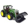 BRUDER SPIELWAREN JOHN DEERE 02052 TRATTORE C/BENNA