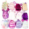 NICE SRL Girabrilla Zainetto Pocket Puffer, Zainetto Multicolore Giocattolo, Taglia Unica, Nice Group, Zaino per Bambini