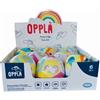 O.D.S. SRL Opplà Palla Soft - Prima Palla Morbida 10 cm in PU per Neonati, Baby Unicorn e Dino