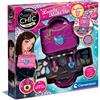 CLEMENTONI S.P.A. Clementoni Crazy Chic Lovely - Cofanetto Trucchi a Borsetta per Bambine 6 Anni+