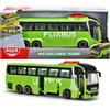 SIMBA TOYS ITALIA SRL AUTOBUS FLIXBUS 27 CM, GIOCATTOLO VEICOLO, BUS TURISTICO, GIOCO BAMBINI 3+