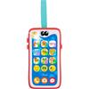 ARTSANA SPA Chicco Smiley Smartphone, Gioco Educativo , Giocattolo Parlante, Interattivo, Membrana Touch, Luci e Suoni, Laccio Passeggino.