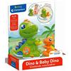 CLEMENTONI S.P.A. BABY 17953 DINO E BABY DINO GIROTONDO NASCONDINO