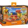 SPIN MASTER ITALIA SRL Rubble & Crew Officina di Rubble, Set da Costruzione con Personaggio Rubble, Sabia Kinetic Sand e Strumenti, 3 Anni+