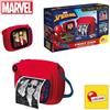 LISCIANIGIOCHI S.P.A. Spider-Man Print Cam Lisciani, stampa foto subito, funzione video e selfie, 3 rotoli per 180 foto, accessori fotocamera