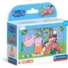 CLEMENTONI S.P.A. CLEMENTONI PEPPA PIG SET 6 CUBI