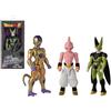 M.V.GIOCHI SRLS Dragon Ball Limit Breaker, action figures 30 cm, Cell, Majin Buu, Golden Frieza, personaggi da collezionare