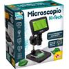 LISCIANIGIOCHI S.P.A. HI-TECH MICROSCOPIO DIGITALE EDUCATIVO , SCHEDA MICRO SD 8GB, CAVO USB, VETRINI