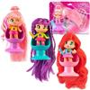 FAMOSA ITALIA SRL Pinypon Personaggi Long Hair Assortiti, Bambole Pinypon con Capelli Lunghi, Accessori Combinabili, Giocattoli Famosa