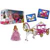 GLOBO S.P.A. OLLY 42397 BAMBOLA CON CARROZZA E CAVALLO