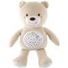 ARTSANA SPA Chicco First Dreams Orsacchiotto Peluche Baby Bear con Luce Notturna e Melodie Rilassanti