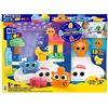 TOYS ONE S.R.L. MEGA BLOKS HTH43 LUCE NOTTURNA RISE & SNOOZE CON PROIETTORE E SUONI - 30 PEZZI