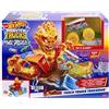 TOYS ONE S.R.L. HOT WHEELS MONSTER TRUCKS, ARENA DEGLI SCONTRI, PLAYSET COLLEGABILE, VEICOLO MONSTER TRUCK, 2 MACCHININE, 4+ ANNI, HTP39