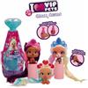 IMC TOYS GLOBAL S.L.U. VIP PETS Glam Gems S5, Bambola a Sorpresa da Collezione con Look Brillante e Capelli da Pettinare, Gioielli per Bambine +3 Anni