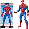 TOYS ONE S.R.L. MARVEL E6358, SPIDERMAN 25 CM, ACTION FIGURE, PERSONAGGIO SNODABILE, SUPEREROI AVENGERS