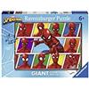 RAVENSBURGER S.R.L. MARVEL SPIDERMAN MAXIPUZZLE 125PZ 70x70cm 09790 RAVENSBURGER