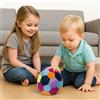 DECAR 2 S.R.L. PALLA COLORATA 22CM IN SOFFICE PELUCHE, GIOCATTOLO BAMBINI