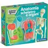 CLEMENTONI S.P.A. CLEMENTONI, SCIENZA E GIOCO, ANATOMIA, SCHELETRO E ORGANI, GIOCO EDUCATIVO, 8+ ANNI, 19414