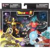 M.V.GIOCHI SRLS DRAGON BALL SUPER, BANDAI FIGURE DRAGON STARS, 17 CM, BATTLE PACK, GOLDEN FREEZER VS SUPER SAIYAN BLUE GOKU, SET 2 FIGURE