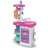 M.V.GIOCHI SRLS Barbie Cucina Twist, Cucina per Bambini, Lavello, Piano Cottura, Frigorifero, Macchina del Caffè, Forno a Microonde