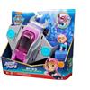 SPIN MASTER ITALIA SRL Paw Patrol, veicolo trasformabile Aqua Pups di Skye, personaggio Skye incluso, giochi per bambini 3 anni, avventure marine