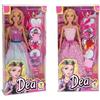 TEOREMA S.R.L. DEA BAMBOLA PRINCIPESSA CON ACCESSORI ASSORTITO, GIOCATTOLO BAMBINA