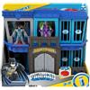 TOYS ONE S.R.L. IMAGINEXT HHP81, PRIGIONE DI GOTHAM, PLAYSET, GIOCO AVVENTURA SUPEREROI