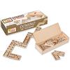TEOREMA S.R.L. DOMINO IN LEGNO 28 TESSERE- FATTO DI LEGNO -