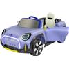 GLOBO S.P.A. AUTO ELETTRICA, MINI ACEMAN, ROSA, 12V, BATTERIA LI-ION, TELECOMANDO PARENTALE, PORTE APRIBILI, GLOBO 42748, BAMBINI 3+