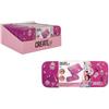 M3 "Create It! Cofanetto Make Up in Latta - Set Trucco per Bambini con Ombretto, Fard, Lucidalabbra e Specchio"