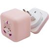 PROLUDIS GIOCATTOLI SRL CLOUD B 1200-UC, LUCE NOTTURNA, LILY UNICORNO ROSA, LAMPADA PER BAMBINI, VEGLIA NOTTURNA SOFFUSA