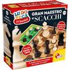 LISCIANIGIOCHI S.P.A. Ludoteca Gioco Gran Maestro di Scacchi 3 in 1 - Scacchi, Dama e Tris