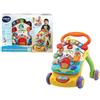 VTECH ELECTRONICS EUROPE BV Baby Primi Passi Parlante, Giocattolo Educativo con Tavolino Attività, Telefono e Sensore di Movimento