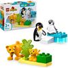 LEGO SPA DUPLO 10442 FAMIGLIE ANIMALI:PINGUINI E LEONI LEGO