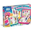 CLEMENTONI S.P.A. Clementoni Fashion Designer Set Creativo con Lavagna Luminosa per Bambine dai 6 Anni