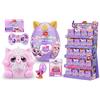 ZURU ITALY S.R.L. GATTINO KITTY SURPRISE RAINBOCORNS ZUR9279, UOVO SORPRESA PER BAMBINE, 10 SORPRESE, PELUCHE