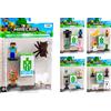 M3 MINECRAFT, SET 5 PERSONAGGI, ASSORTITI, MCR175755, ACTION FIGURE, GIOCATTOLO BAMBINI