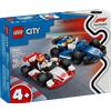 LEGO SPA LEGO, CITY, WILLIAMS RACING, HAAS F1, AUTO DA CORSA, COSTRUIBILE, MINIFIGURE, GIOCO BAMBINI