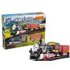 TEOREMA S.R.L. TEO S PISTA TRENO CLASSICO 105CM LUCI E SUONI, GIOCATTOLO BAMBINI, TRENO ELETTRICO
