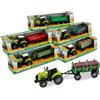 TEOREMA S.R.L. LINEA VERDE 68496 TRATTORE CON RIMORCHIO ASSORTITO