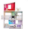 MGA ENTERTAINMENT BELGIUM B.V.B.A. Rainbow High Townhouse, Casa delle Bambole in Legno, 3 Piani, 5 Stanze, Patio, Ascensore, Arredata, Accessori, Età 4+