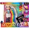 MGA ENTERTAINMENT BELGIUM B.V.B.A. RAINBOW HIGH 569329E7C HAIR STUDIO, CAPELLI EXTRA LUNGHI, COLORI LAVABILI, 5 IN 1, MULTICOLORE