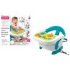 M3 "Seggiolone Portatile Musicale 3in1 con Pulsanti Luminose, Vassoio Lavabile e Schienale Regolabile, Imbracatura a 3 Punti